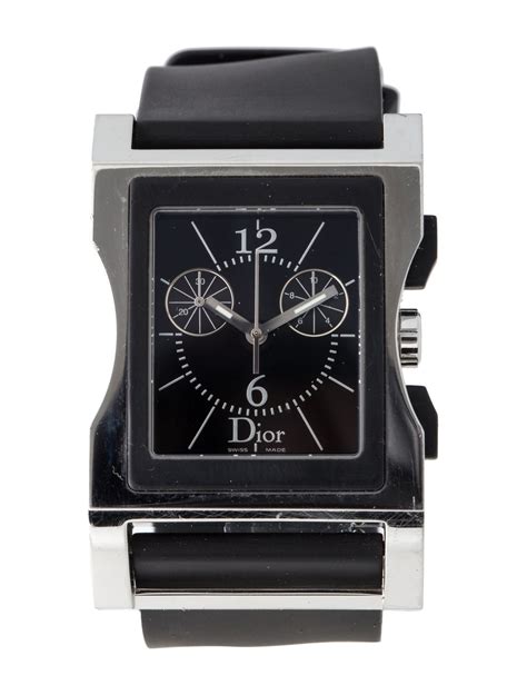 dior cd034313 watch mens|Dior Christal Chronograph Quartz Diamond Silver Dial Men's .